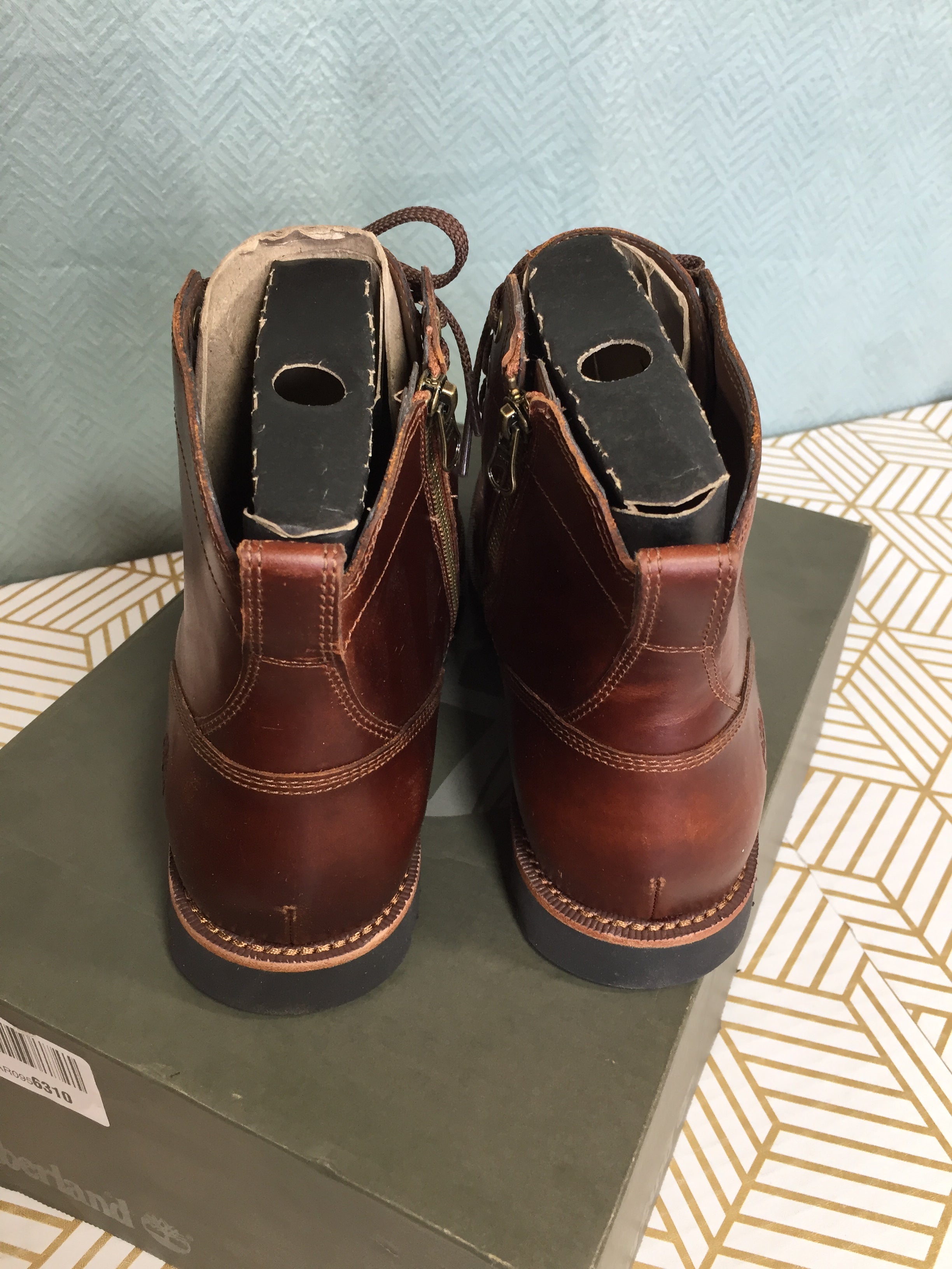 Timberland Men's Kendrick Side Zip Waterproof Boot - Brown - US Men's 9 M/M (7861591998702)